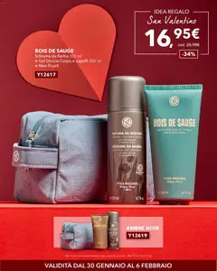 Anteprima del volantino Yves Rocher San Valentino catalogo valido a partire dal 30.01.2026 | Pagina: 11 | Prodotti: Schiuma da barba, Zucchero, Aloe vera, Doccia