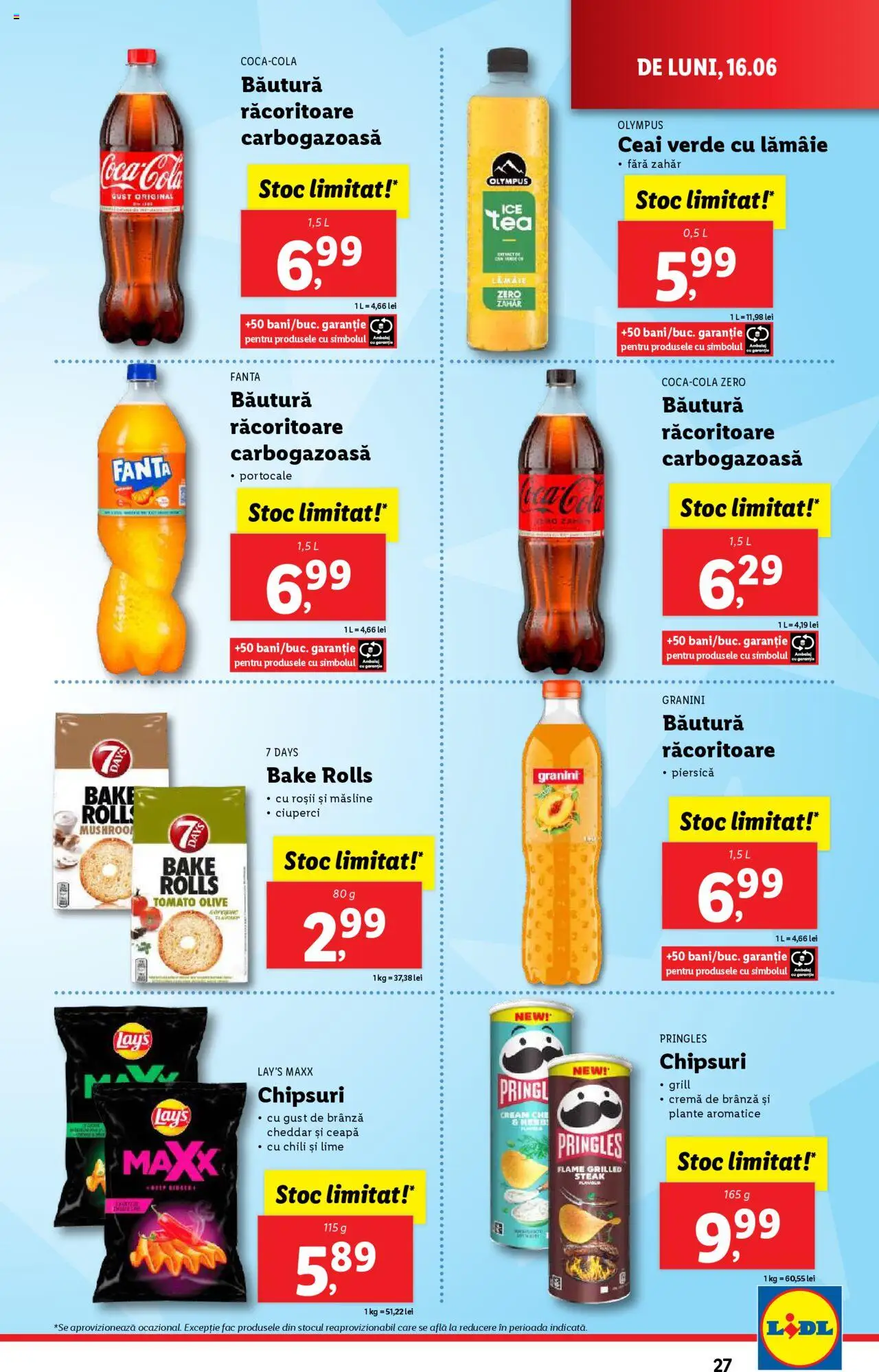 Catalog Lidl – valabil de la 16.06.2025 | Pagină: 27 | Produse: Grill, Brânză, Cremă, Demirhindi