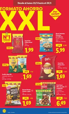 Vista previa Chef Select Alitas de pollo congeladas, 2 variedades: suaves o picantes. 1,2 kg, 6,60 €/kg / 5,41 €/kg válido desde el 23.03.2026 | Página: 12