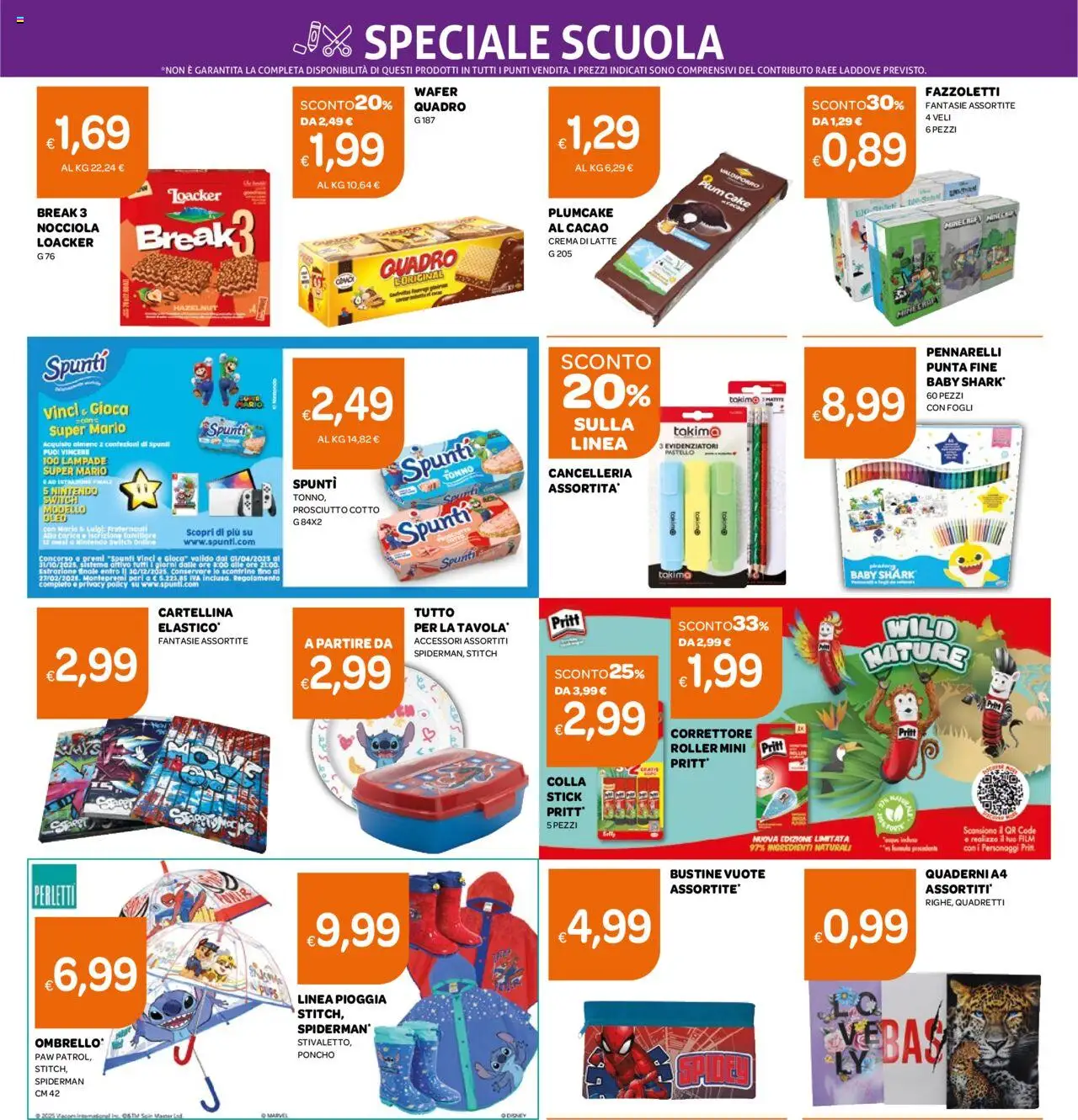 Volantino Ekom del 26.08.2025 | Pagina: 11 | Prodotti: Crema, Prosciutto Cotto, Colla, Plumcake