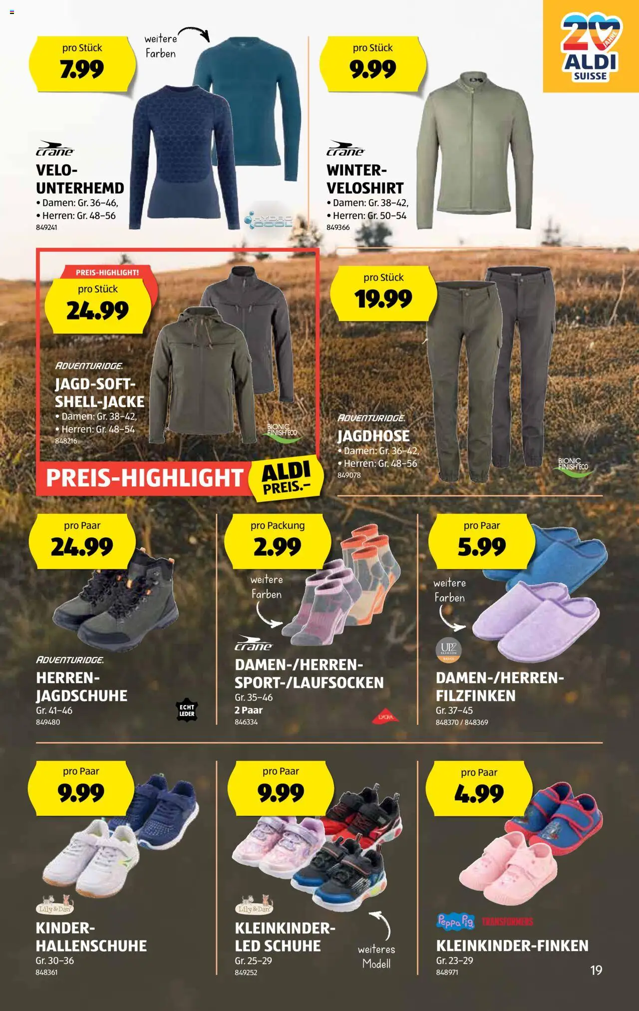 Aldi Aktionen – gültig ab 18.09.2025 | Seite: 20 | Produkte: Unterhemd