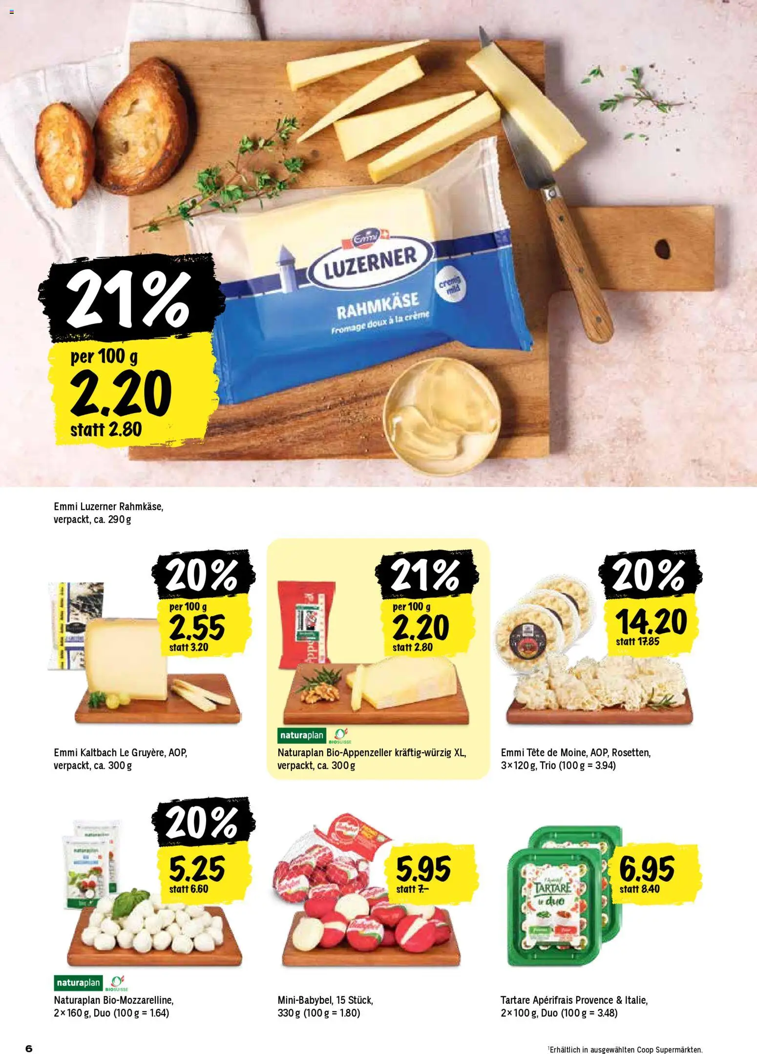 Coop aktionen – gültig ab 19.03.2026 | Seite: 6 | Produkte: Creme