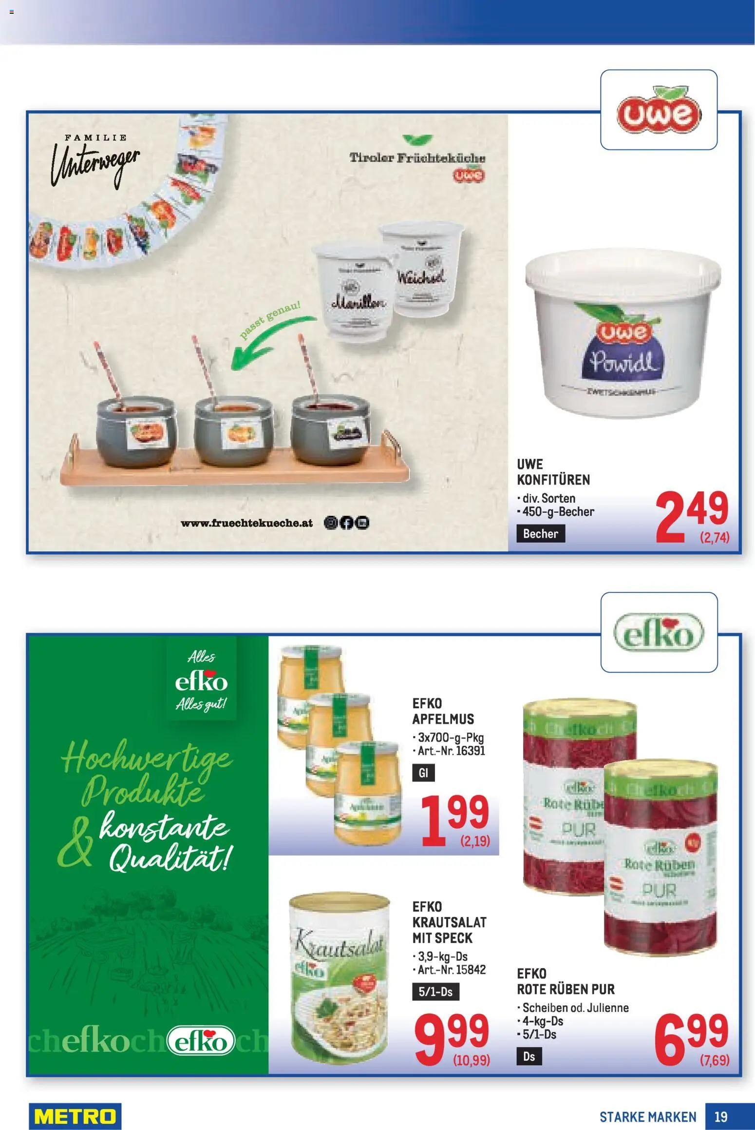 Metro Starke Marken gültig ab 13.11.2025 | Seite: 19