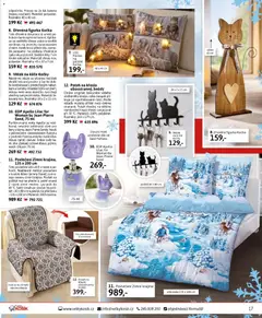 Náhled letáku Velký Košík katalog prosinec 2025 od 01.12.2025 | Strana: 17 | Produkty: Voda, Povlak na polštář, Polštář, Křeslo