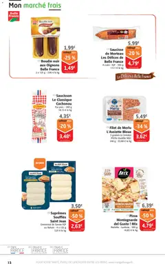 Colruyt - Prévisualisation de Colruyt catalogue valide à partir de 05.11.2025 | Page: 13 | Produits: Saucisson, Lardons, Emmental, Céréales