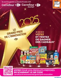 Carrefour - Prévisualisation de Carrefour Le grand prix de l'innovation 2025 valide à partir de 30.09.2025