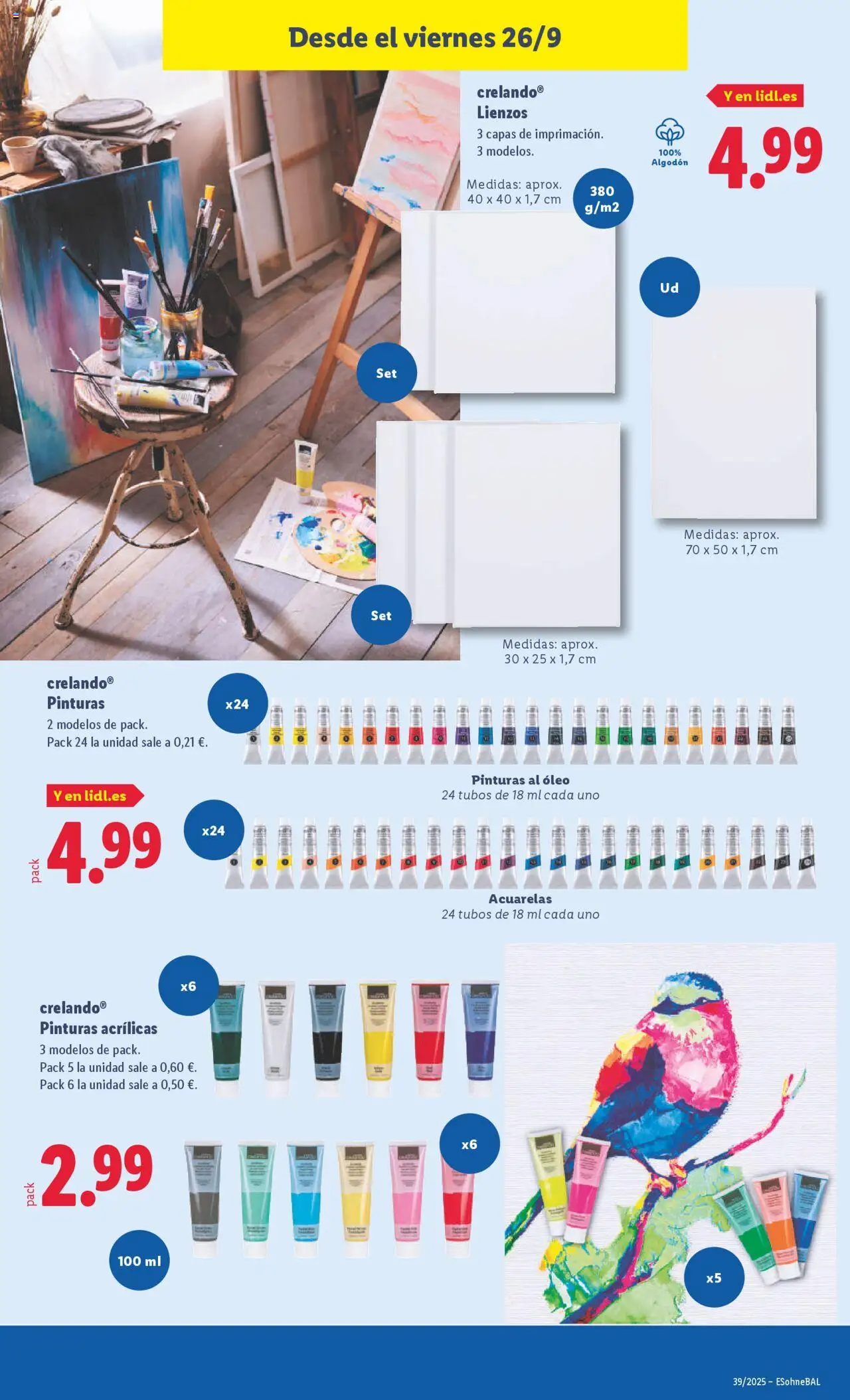 Lidl folleto de bazar │ válido desde el 22.09.2025 | Página: 29
