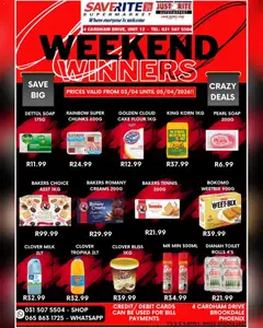 Saverite specials catalogue – valid from 03.04.2026