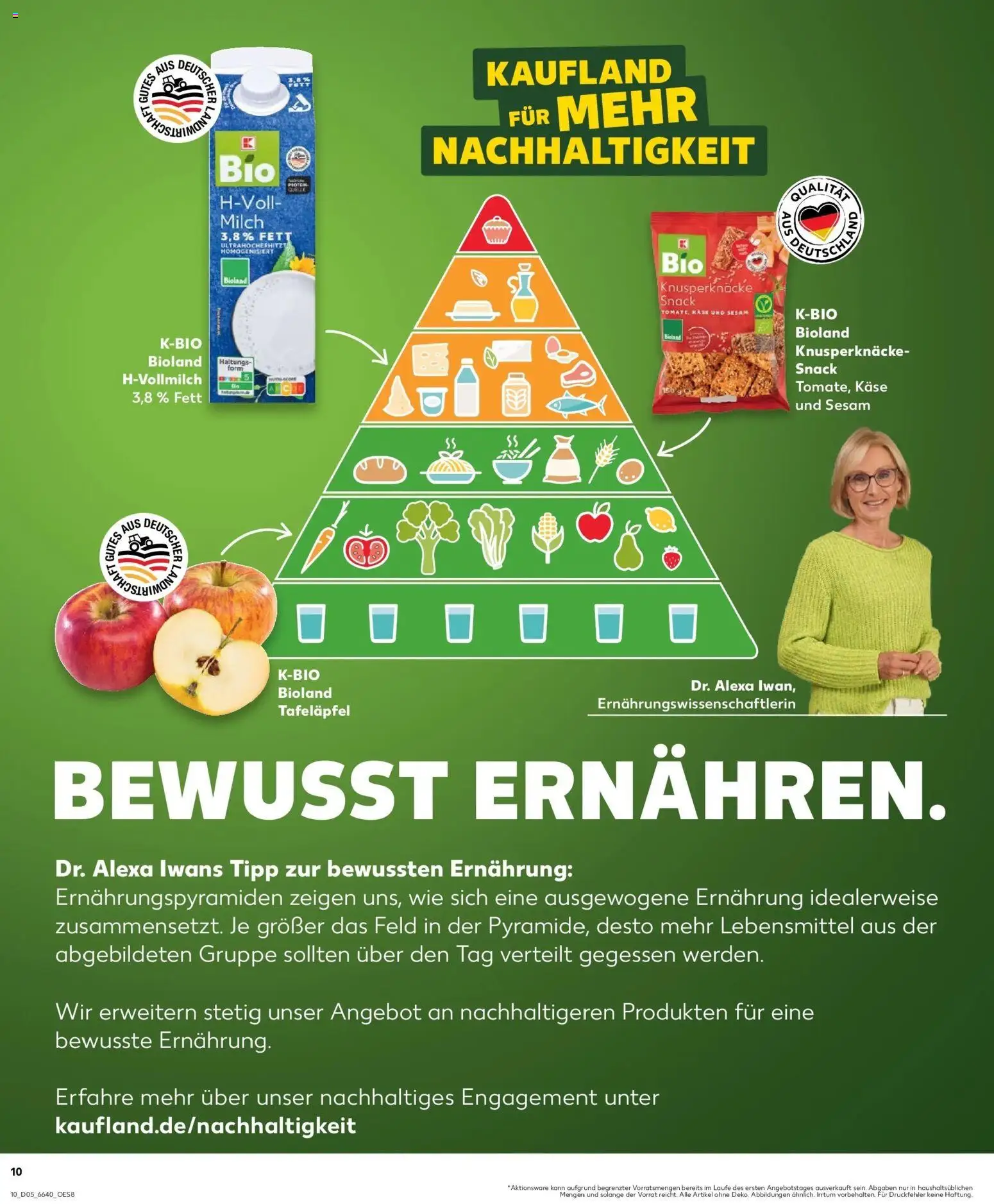 Kaufland prospekt Krumbach (Schwaben)	 – gültig ab 02.02.2026 | Seite: 10 | Produkte: Milch, Käse