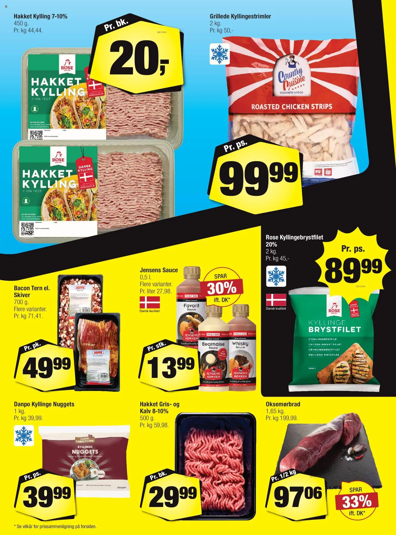 Calle tilbudsavis – gyldig fra 28.01.2026 | Side: 14 | Produkter: Nuggets, Whisky, Bacon