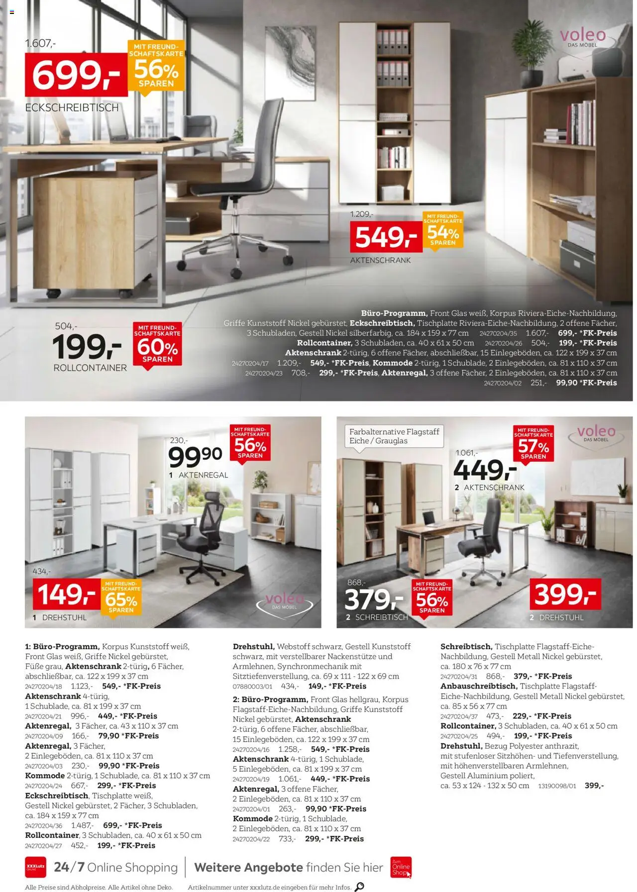XXXL Lutz Büro Spezial - gültig ab dem 04.08.2025 | Seite: 2 | Produkte: Kommode, Rollcontainer, Aktenregal