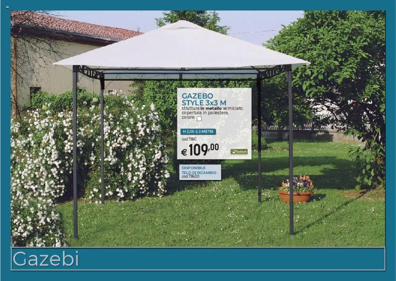 Volantino Brico OK del 03.03.2025 | Pagina: 7 | Prodotti: Gazebo
