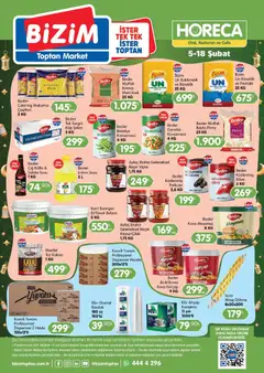 05.02.2026 tarihinden itibaren geçerli olan Bizim Toptan kataloğu önizlemesi | Sayfa: 2 | Ürünler: Pirinç, Şeker, Makarna, Salata