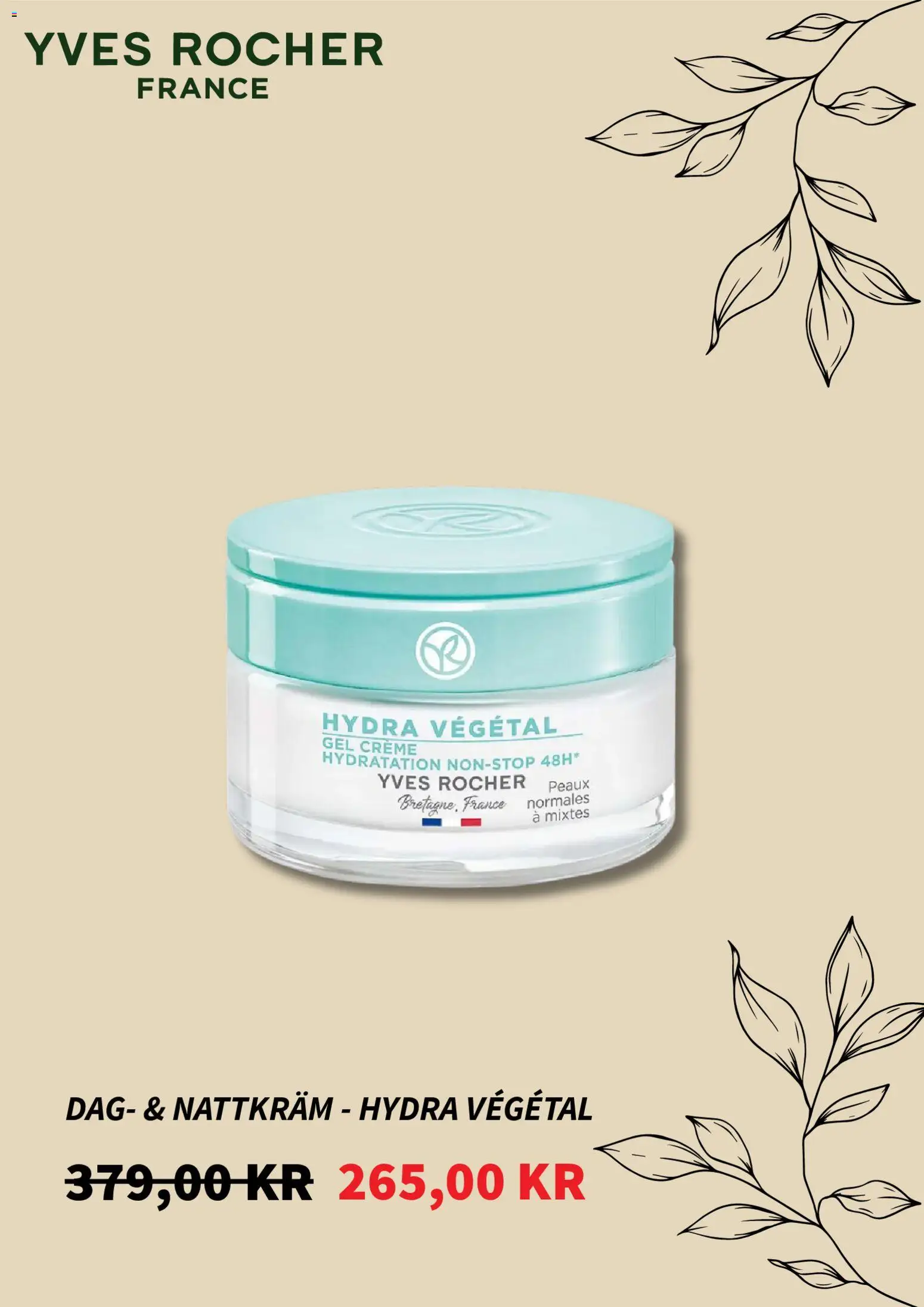 Yves Rocher reklamblad aktuell från 17.11.2025 | Sida: 2 | Produkter: Nattkräm