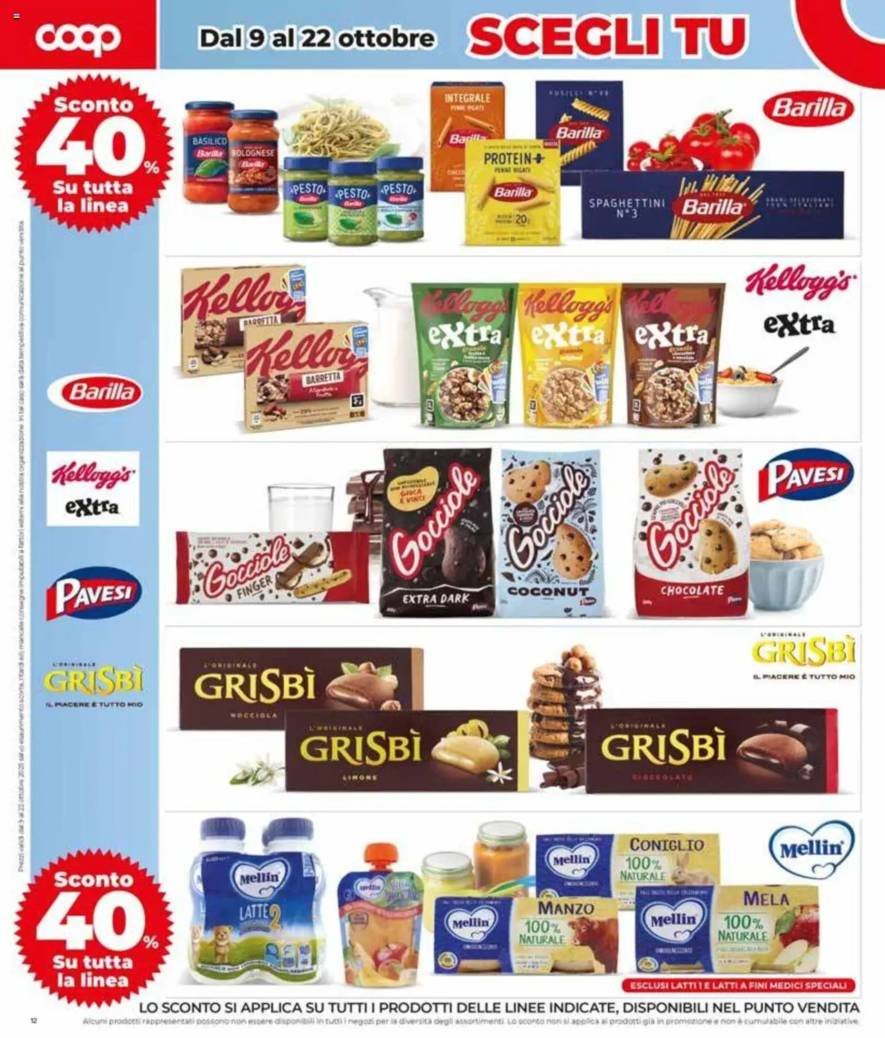 Volantino COOP del 02.10.2025 | Pagina: 12 | Prodotti: Cioccolato, Manzo, Data, Basilico