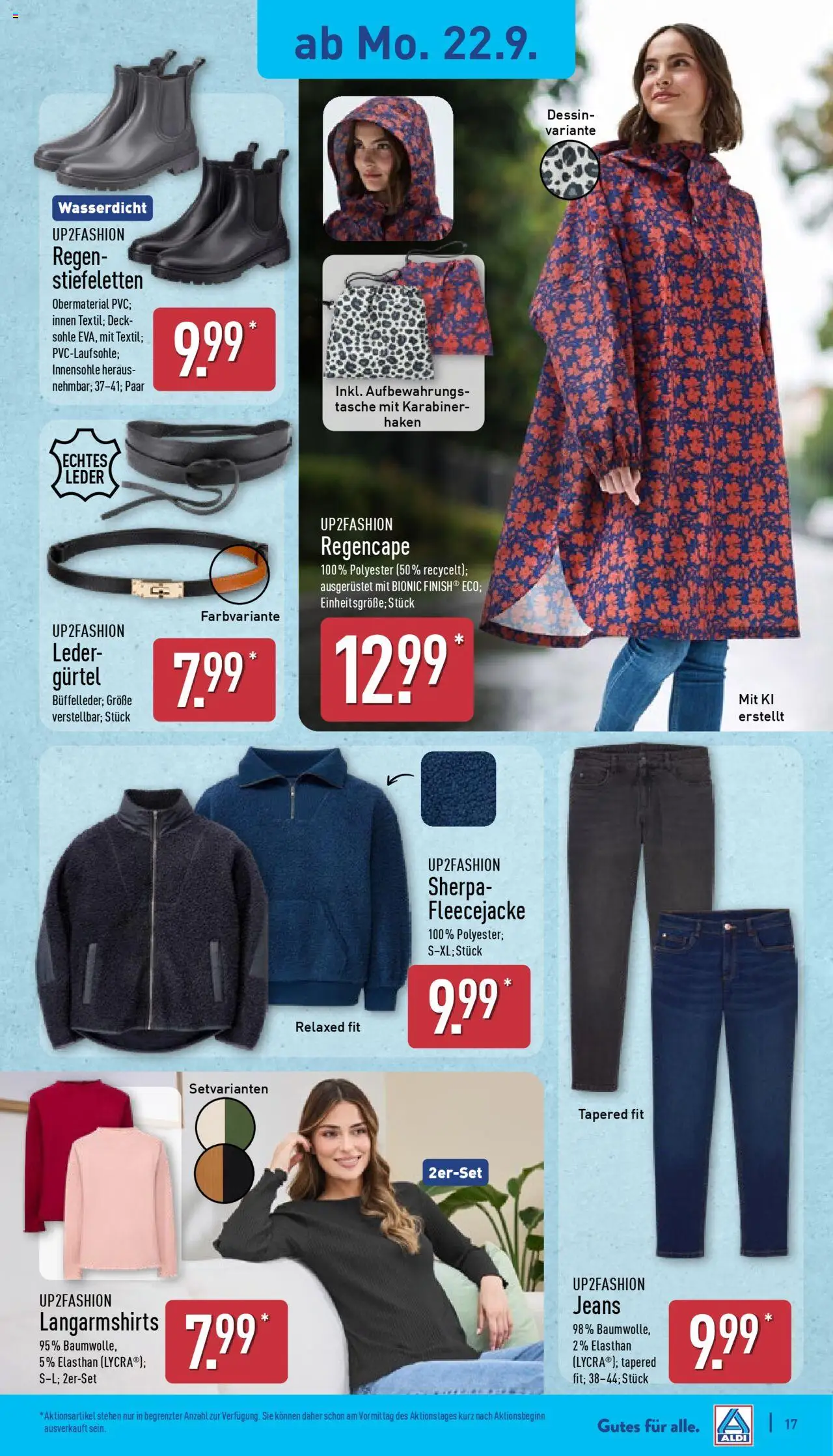 Aldi Prospekt 	 – gültig ab 22.09.2025 | Seite: 21
