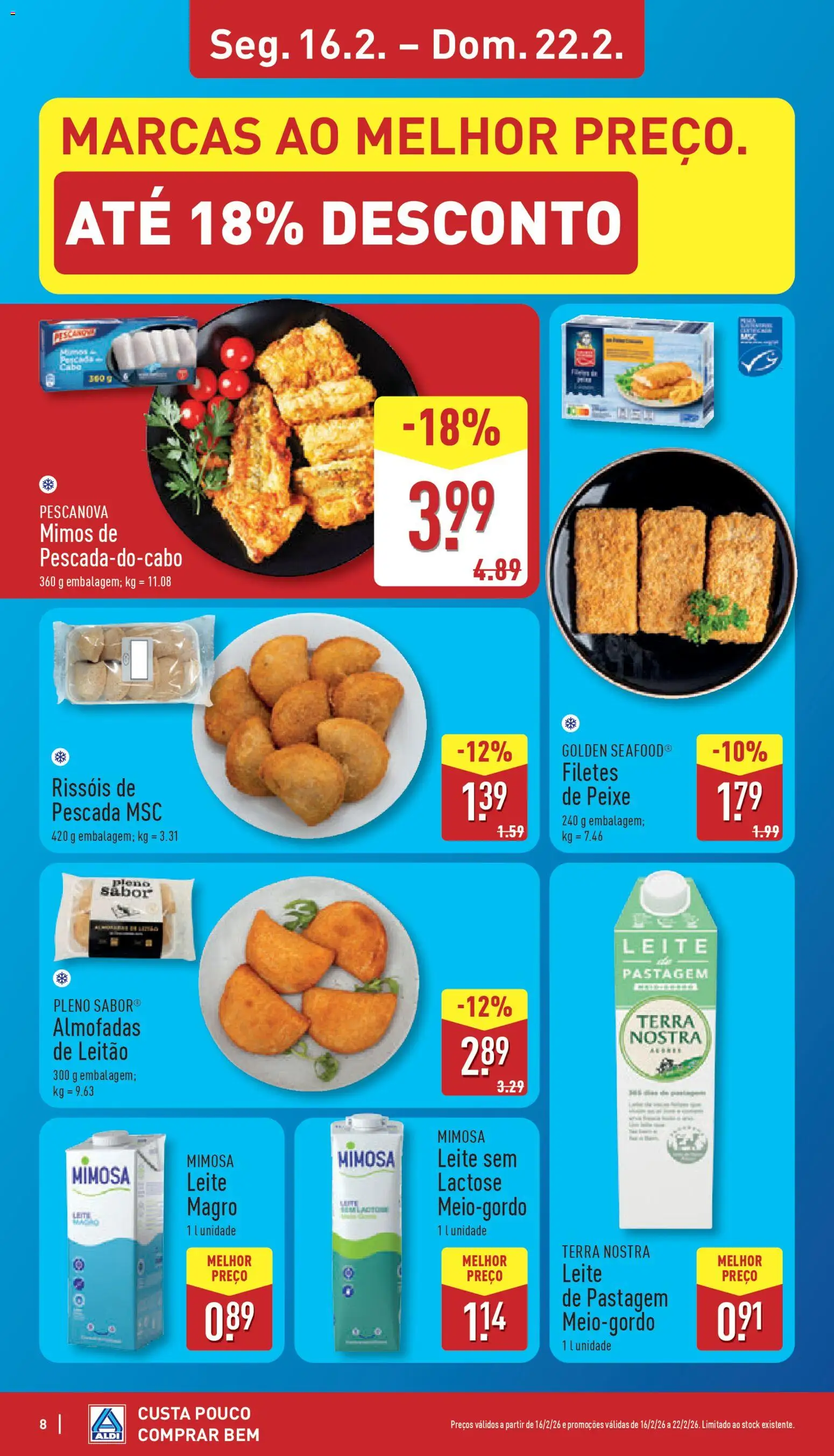 Aldi folheto │ válido de 16.02.2026 | Página: 8