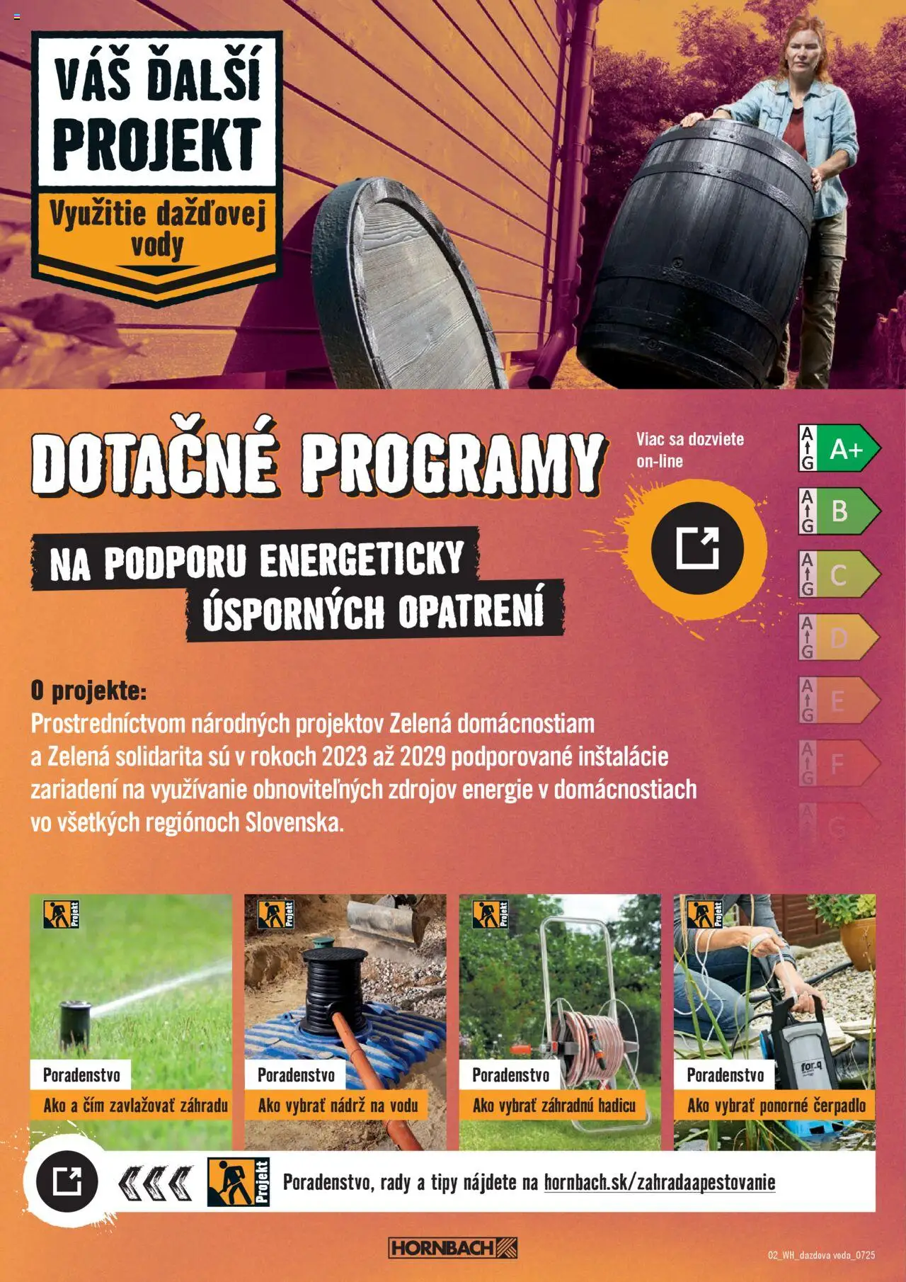 Hornbach leták │ platný od 16.07.2025 | Strana: 2 | Produkty: Ponorné čerpadlo, Čerpadlo