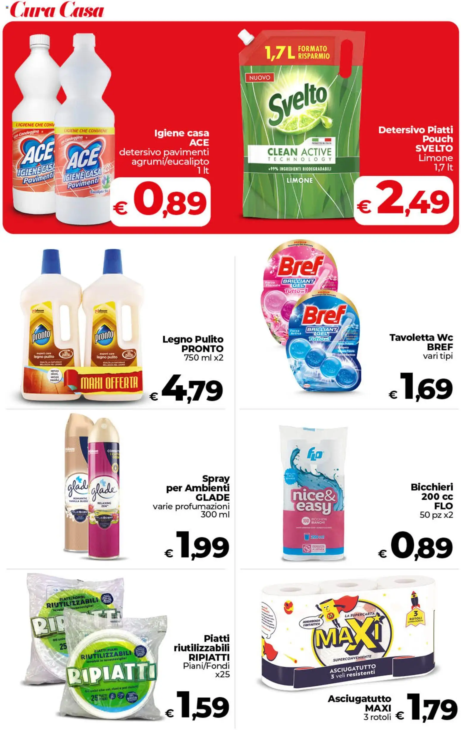 Volantino COOP del 06.03.2026 | Pagina: 41 | Prodotti: Tavoletta wc, Candeggina, Limone, WC