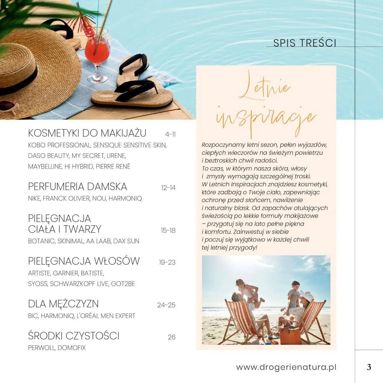 Drogerie Natura Gazetka - Letnie Inspiracje od 01.06.2025 | Strona: 3