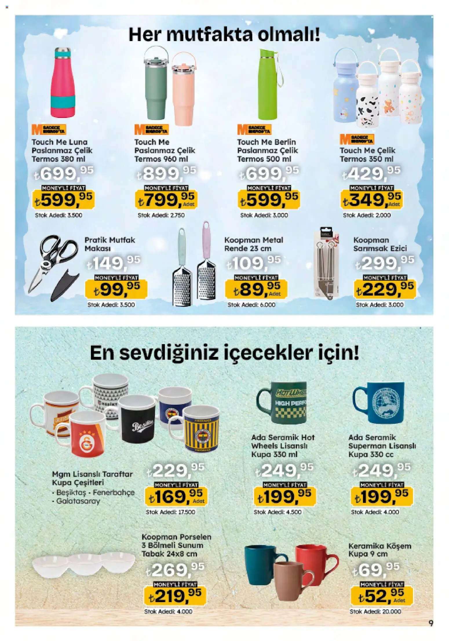 Migros Black Friday - 20.11.2025 tarihinden itibaren geçerlidir | Sayfa: 97 | Ürünler: Rende, Sarımsak, Termos