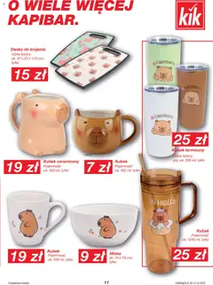 Pogląd oferty "Kik Gazetka" - ważna od 13.10.2025 | Strona: 11 | Produkty: Deska do krojenia