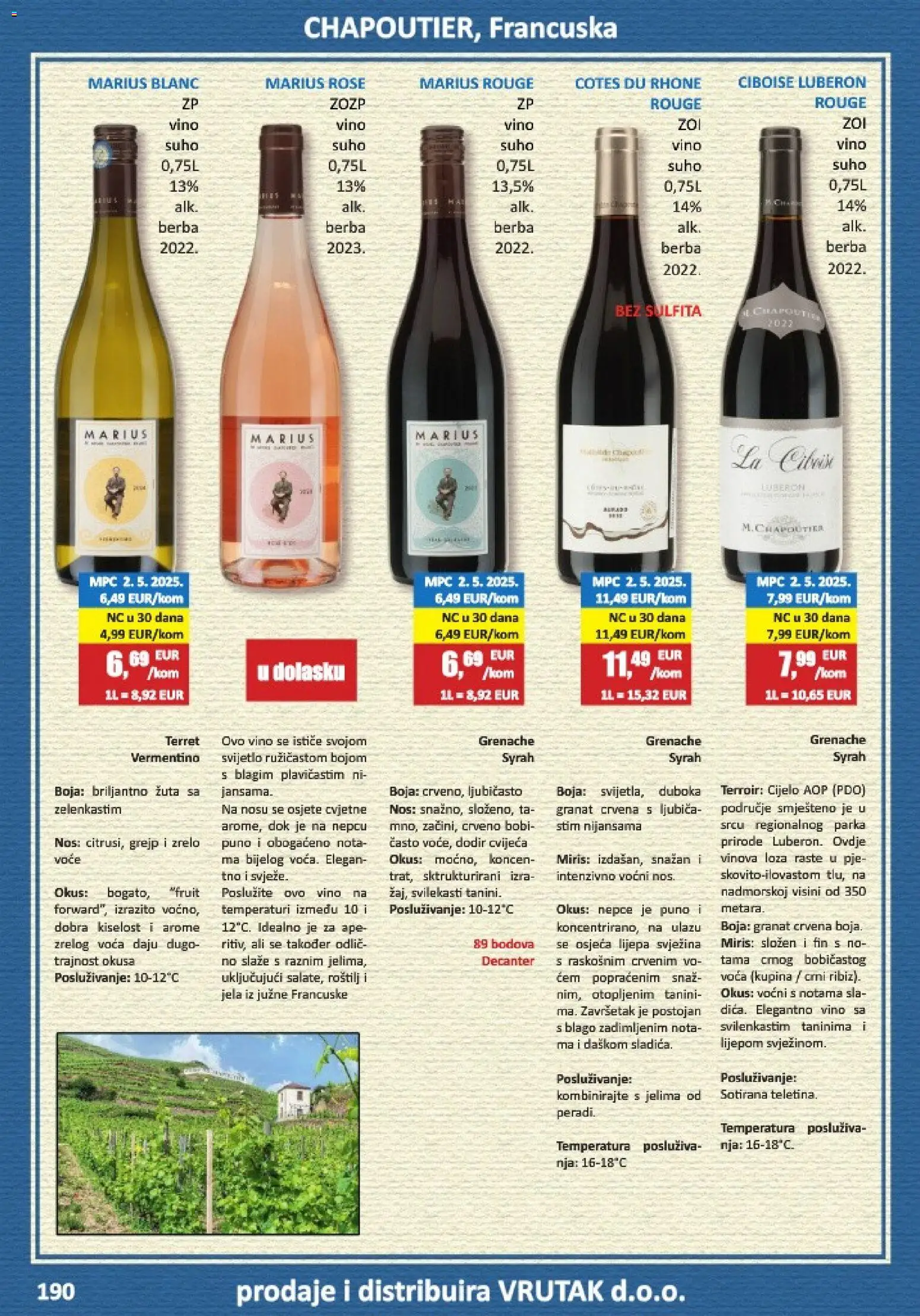 Vrutak katalog | vrijedi od 01.11.2025 | Stranica: 190 | Proizvodi: Roštilj, Miris, Grejp, Voće