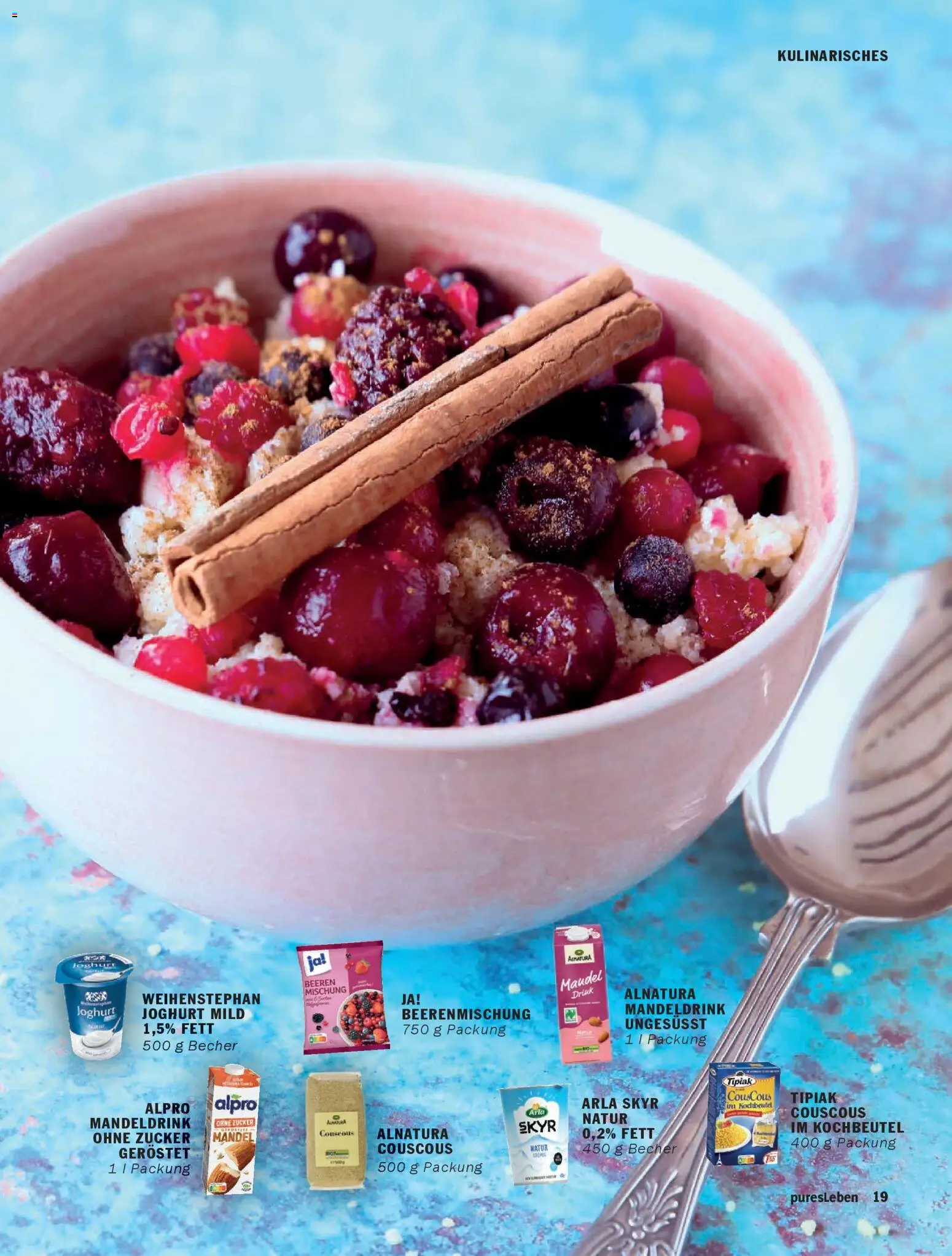 HIT pures Leben 01/2026 – gültig ab 01.01.2026 | Seite: 19 | Produkte: Joghurt, Skyr, Alpro, Zucker