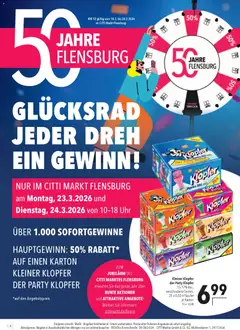 CITTI Markt 50 Jahre Flensburg ab 18.03.2026 gültig | Seite: 4 | Produkte: Ski, Uhr
