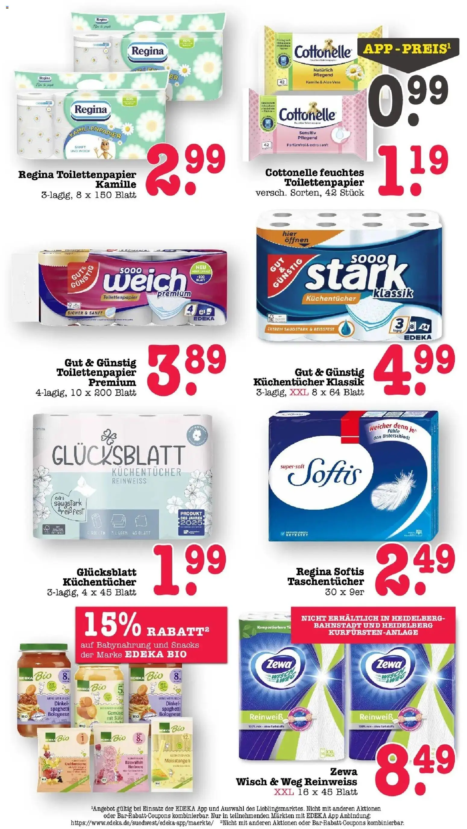 Angebote – gültig ab 16.03.2026 | Seite: 49 | Produkte: Gemüse, Fleisch, Toilettenpapier, Feuchtes Toilettenpapier