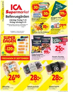 ICA Supermarket - Malmö - Förhandsvisning av reklamblad från butik ICA Supermarket aktuell från 15.09.2025