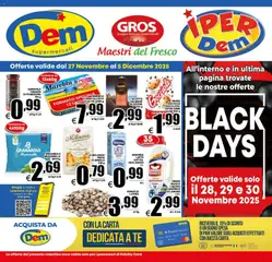 Anteprima del volantino DEM - Black Friday valido a partire dal 27.11.2025