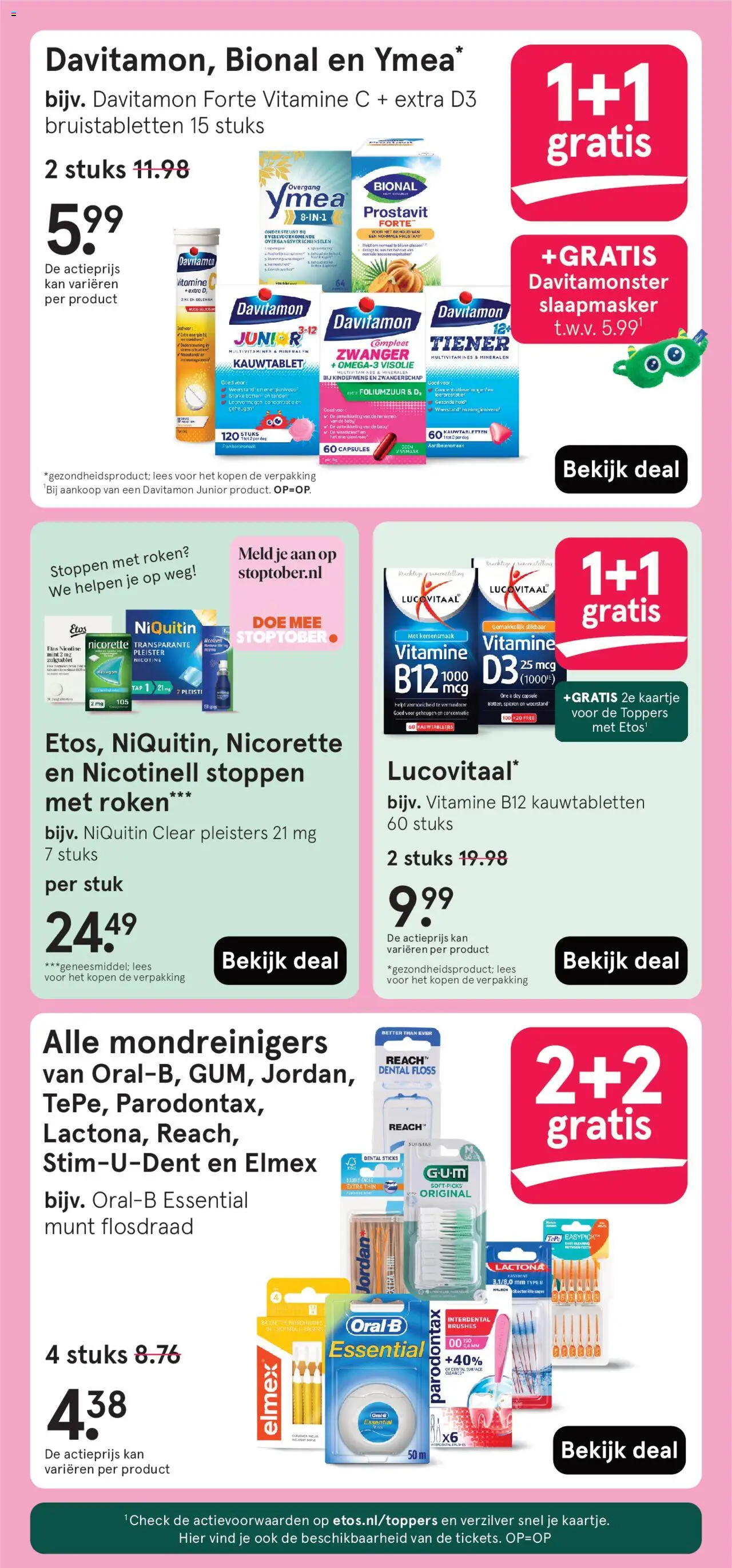 {H1} | Pagina: 2 | Producten: Munt, Slaapmasker, Flosdraad, Vitamine C