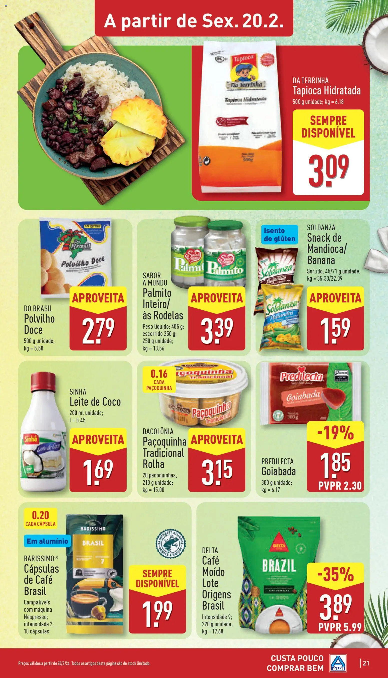 Aldi folheto │ válido de 16.02.2026 | Página: 21