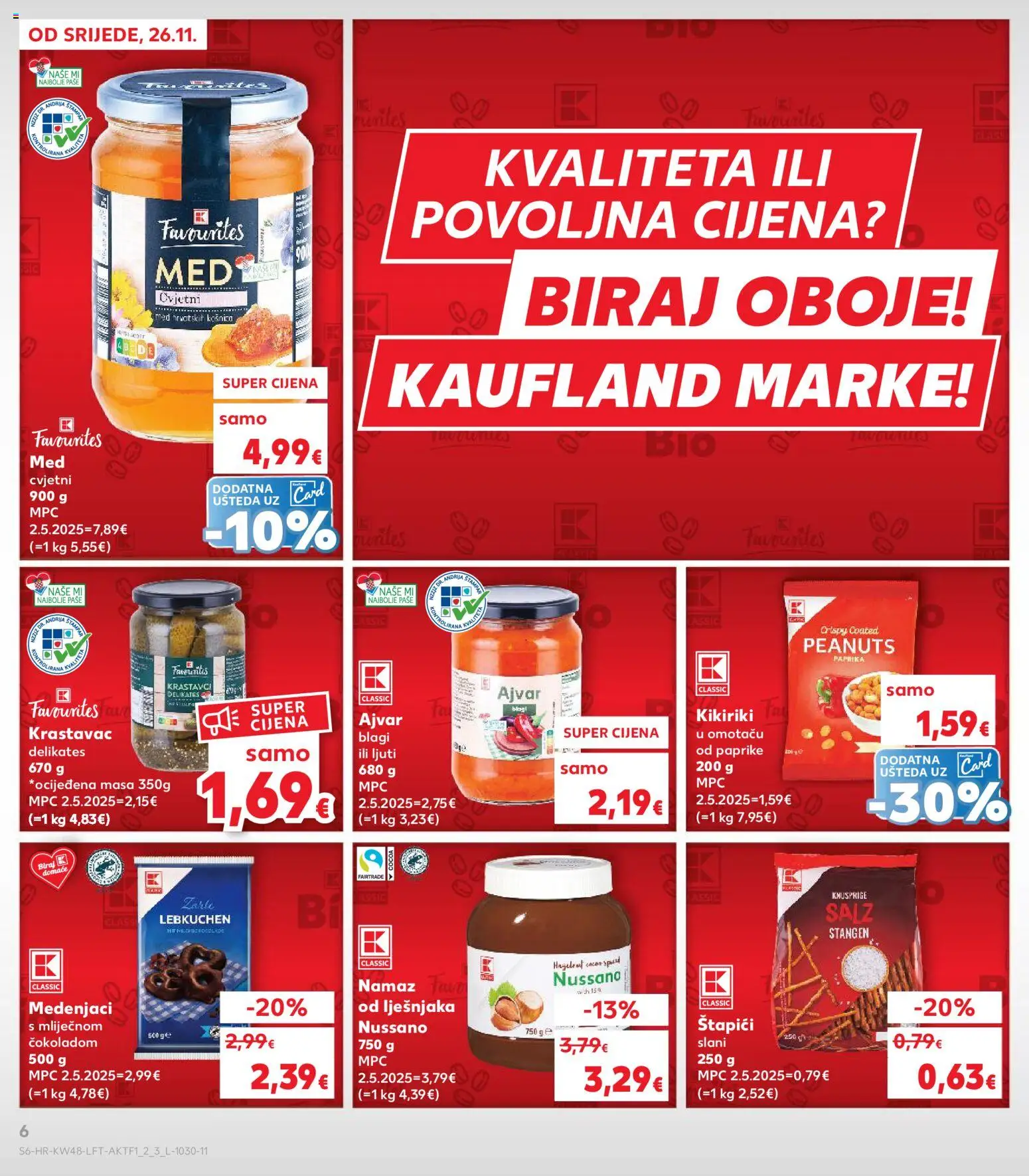Kaufland katalog | vrijedi od 26.11.2025 | Stranica: 6