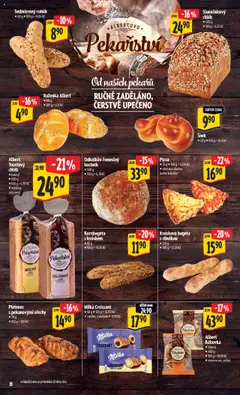 Albert leták - Hypermarket od 09.07.2025 | Strana: 15 | Produkty: Pizza, Rohlík, Ořechy, Croissant