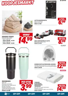 Dekamarkt - Folder - Voorbeeld van een folder van Dekamarkt, geldig van 27.12.2025 | Pagina: 22 | Producten: Dekbed, Schaal, Bébipulyka
