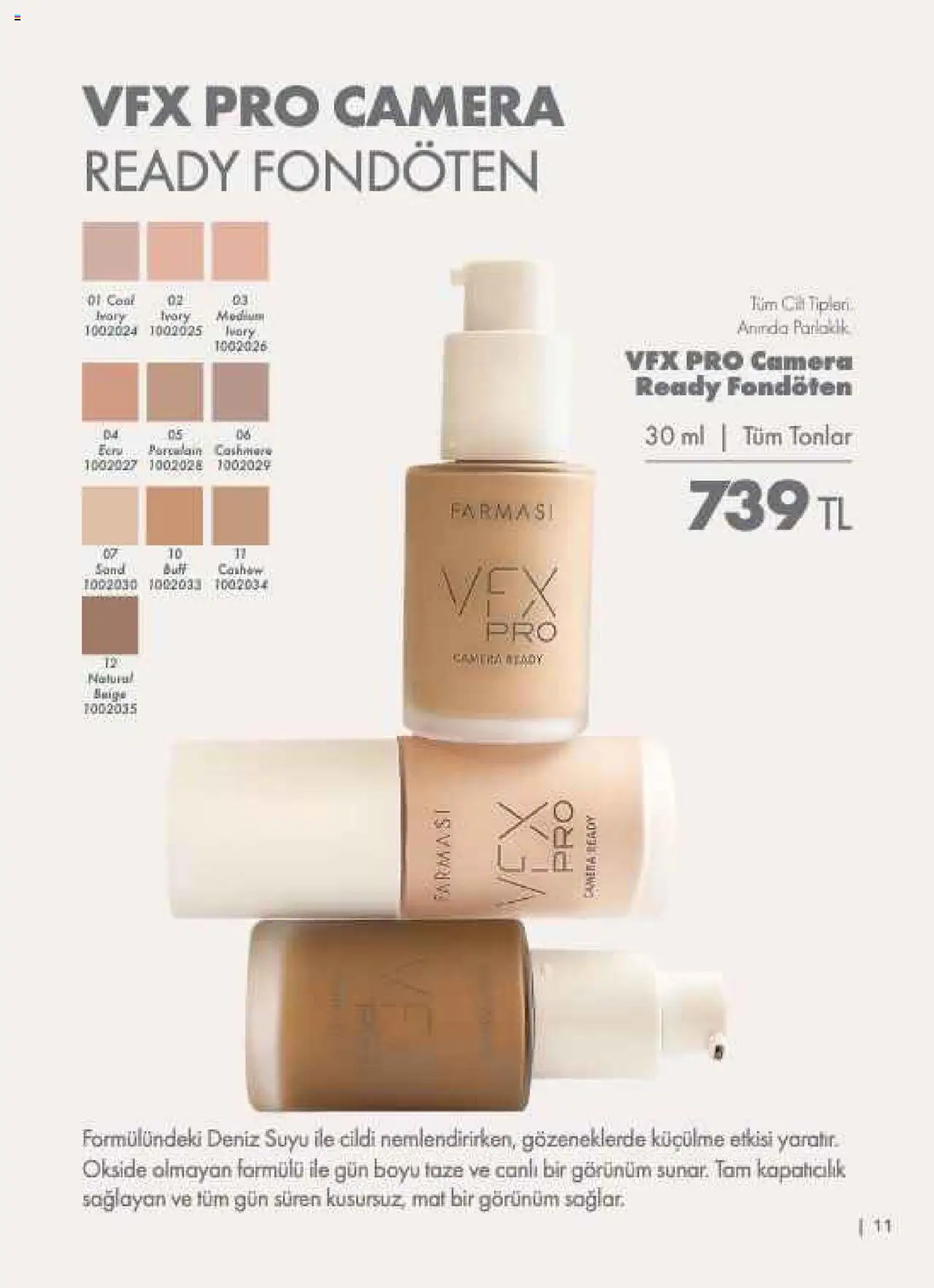 Farmasi Katalog - 01.08.2025 tarihinden itibaren geçerlidir | Sayfa: 11