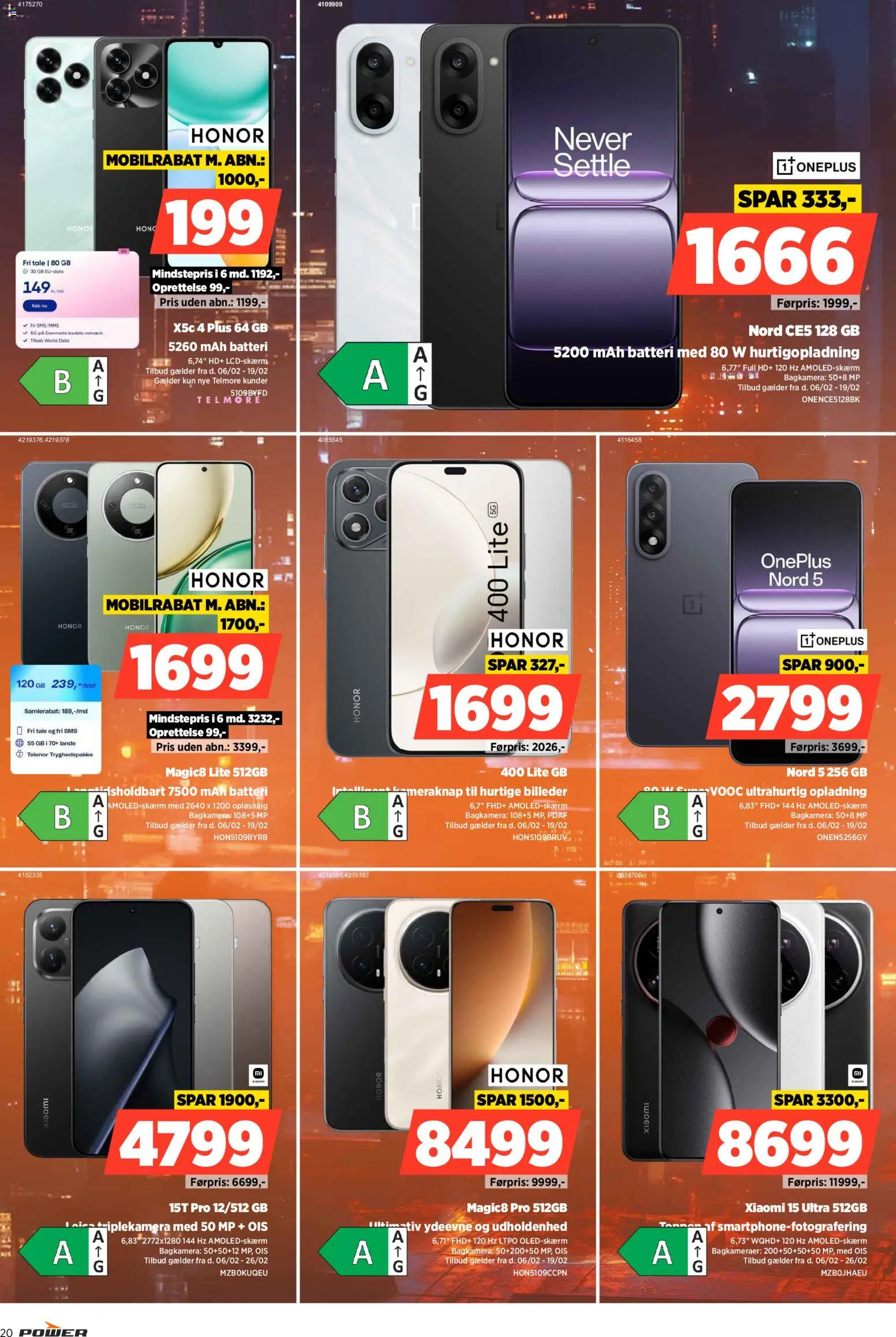 Power tilbudsavis – gyldig fra 13.02.2026 | Side: 20 | Produkter: Batteri