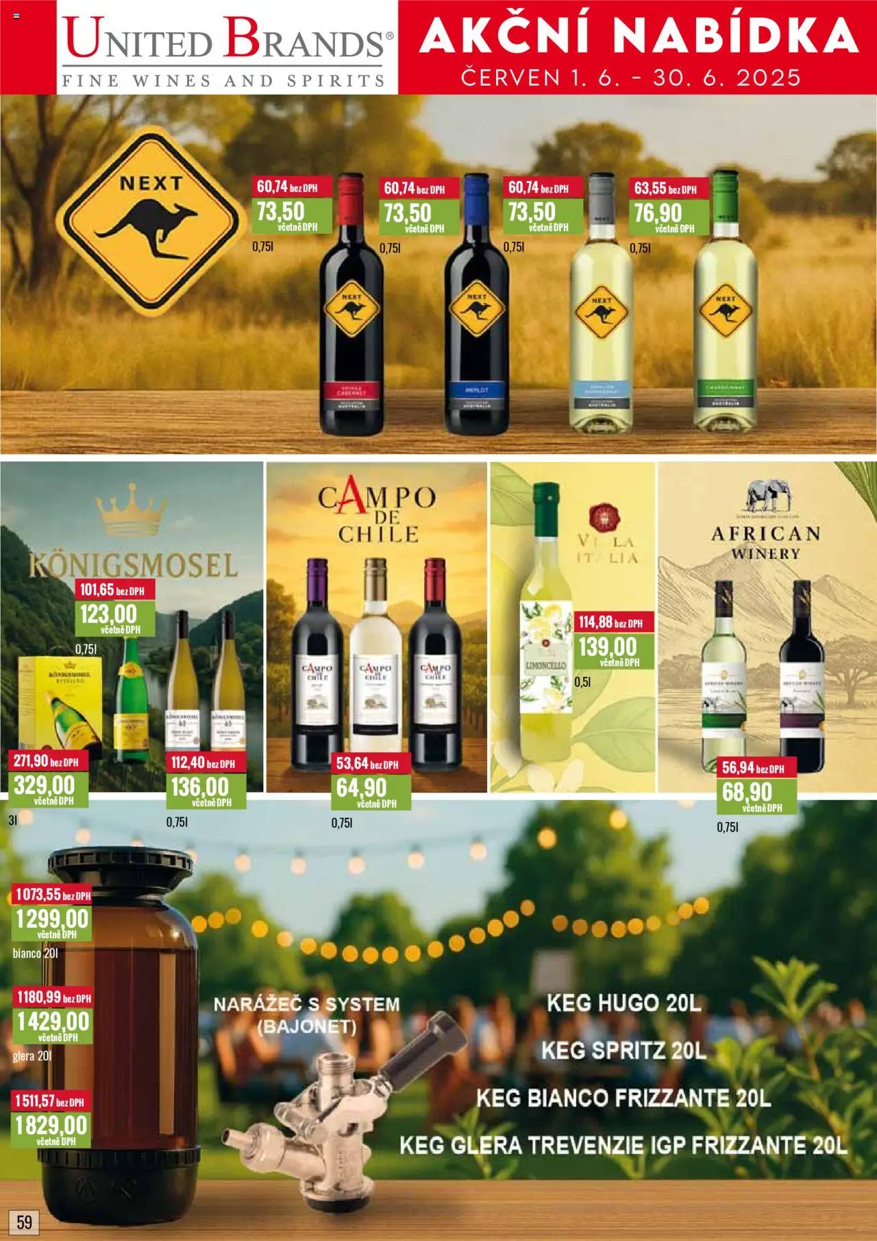 Ratio leták od 01.06.2025 | Strana: 60 | Produkty: Frizzante, Spritz, Limoncello