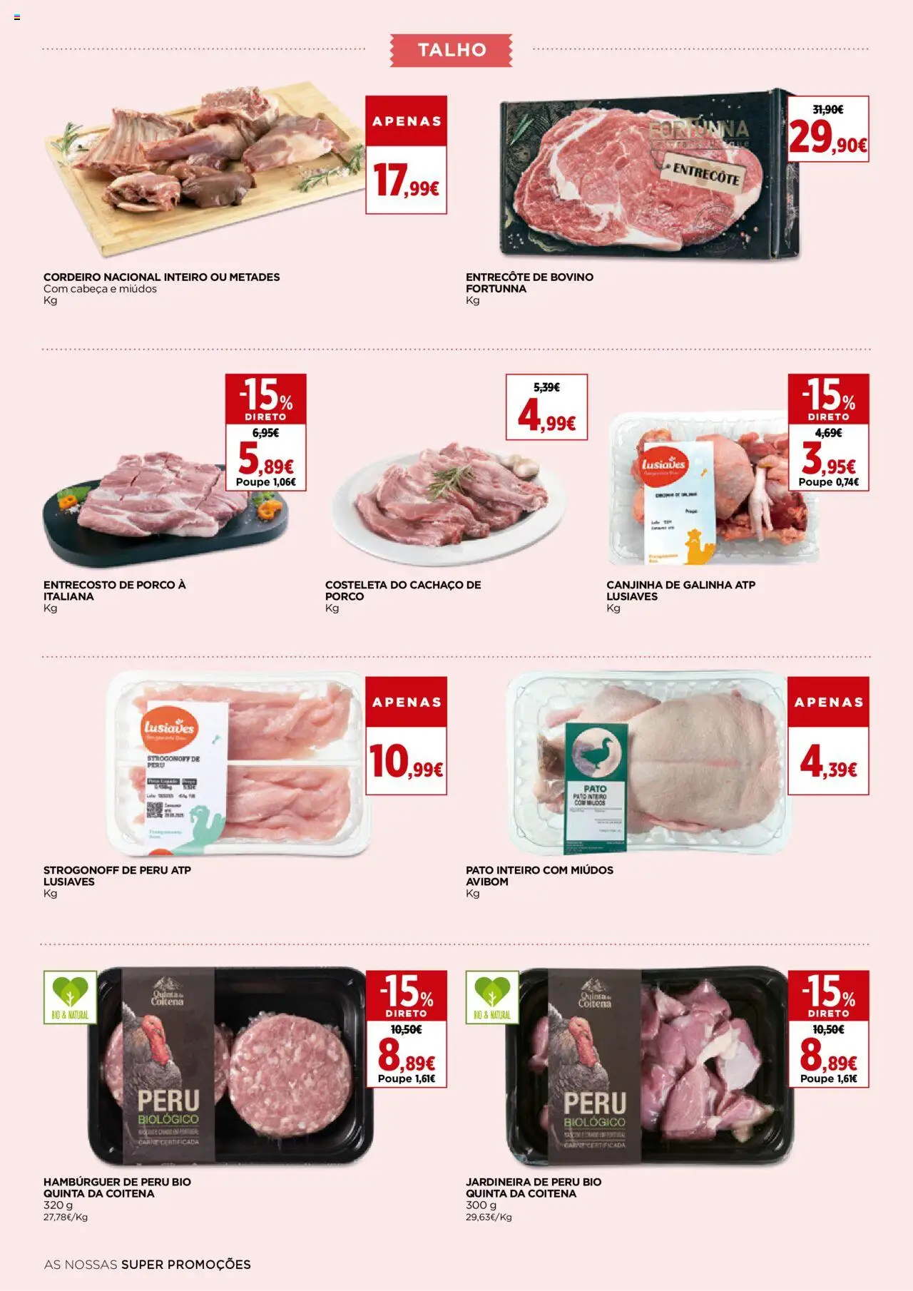 El Corte Ingles folheto │ válido de 03.10.2025 | Página: 4 | Produtos: Peru, Hambúrguer, Carne