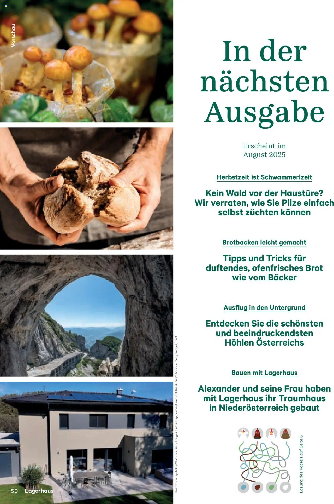 Lagerhaus Fürs Leben am Land Magazin gültig ab 28.04.2025 | Seite: 50 | Produkte: Brot
