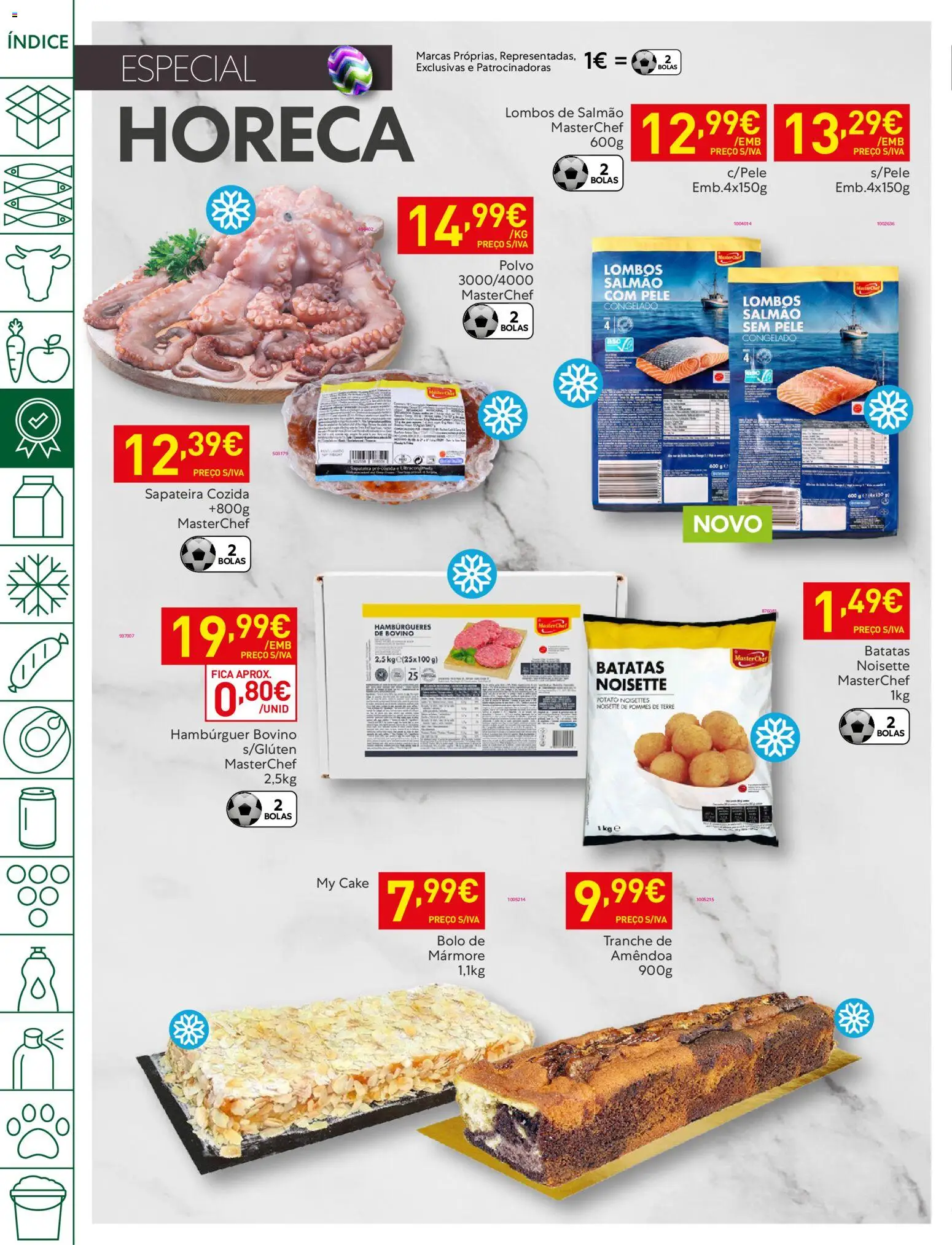 Recheio folheto │ válido de 31.03.2026 | Página: 12 | Produtos: Bolo, Polvo, Hambúrguer, Sapateira