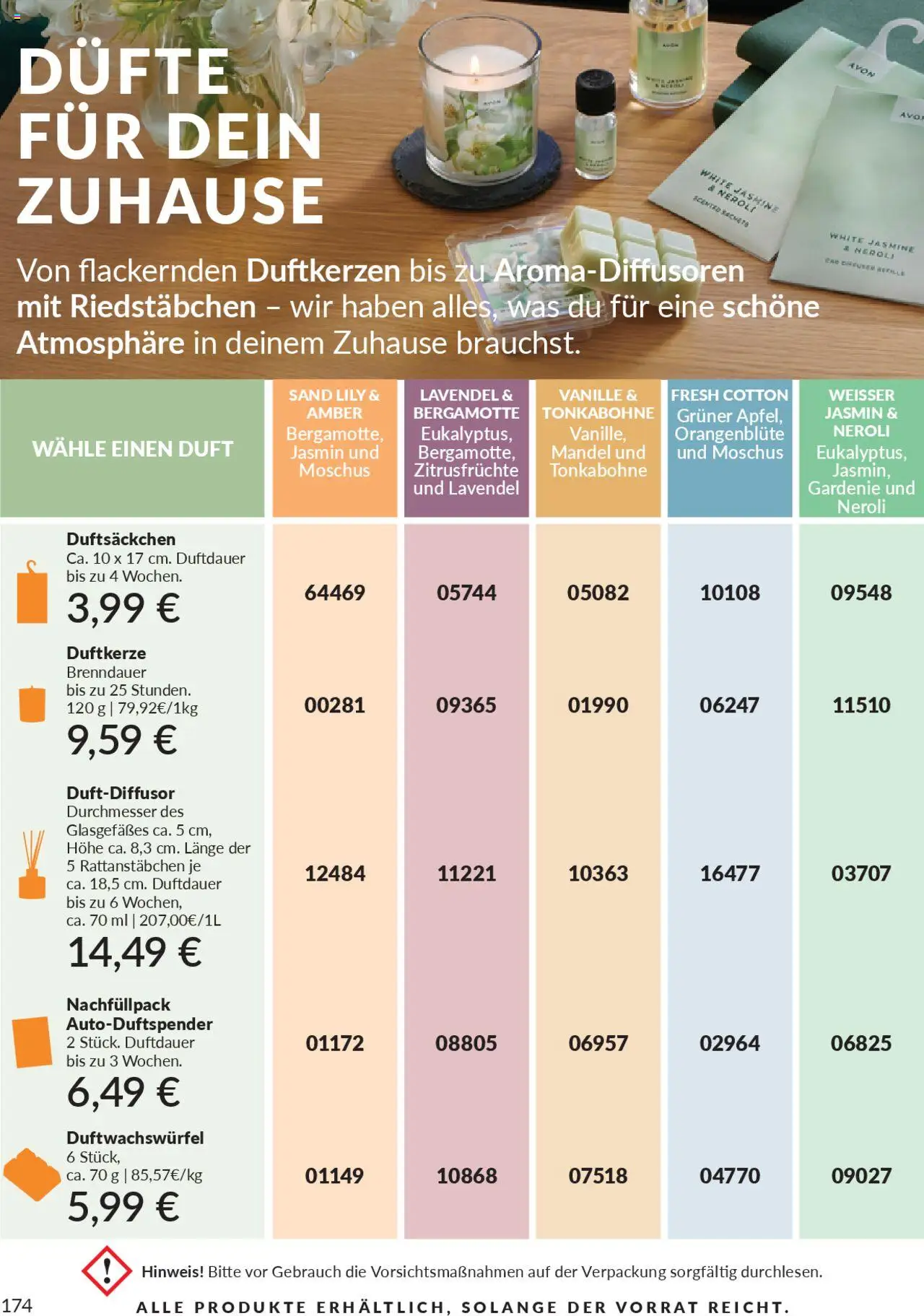AVON Katalog Oktober 2025 – gültig ab 01.10.2025 | Seite: 176 | Produkte: Duft, Lavendel