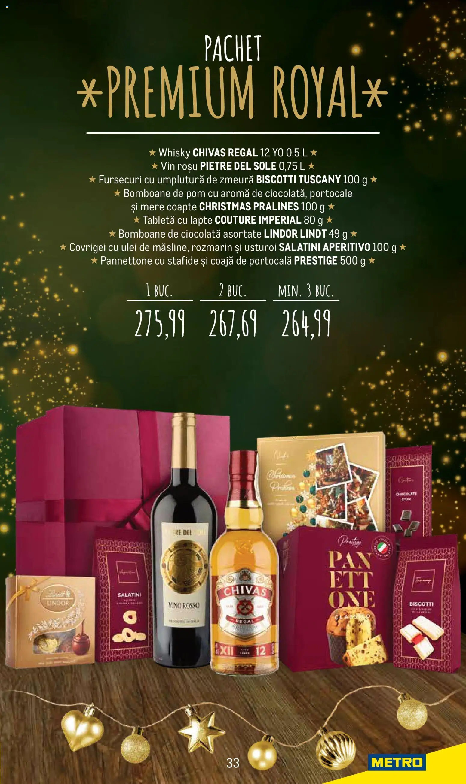 Noul catalog Metro – valabil de la 24.11.2025 | Pagină: 33 | Produse: Tabletă, Lapte, Ulei, Usturoi