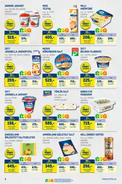 Metro - Nagy Ajánlatok Kiskereskedőknek - amely érvényes a következő dátumtól: 01.12.2025 | Oldal: 2 | Termékek: Tejberizs, Krémtúró, Edami sajt, Sajt