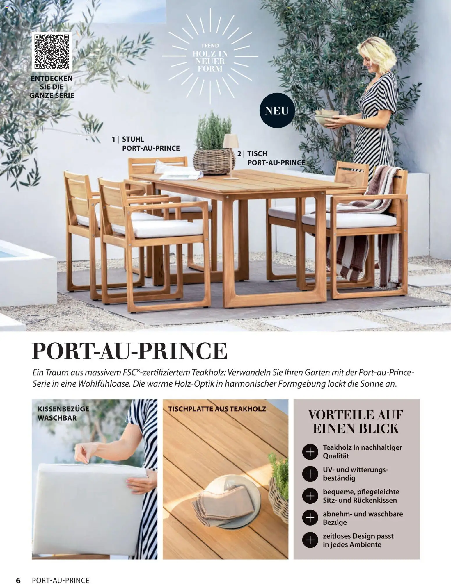 Dehner Gartenmöbel Trends 2026 – gültig ab 29.01.2026 | Seite: 6 | Produkte: Tisch, Stuhl