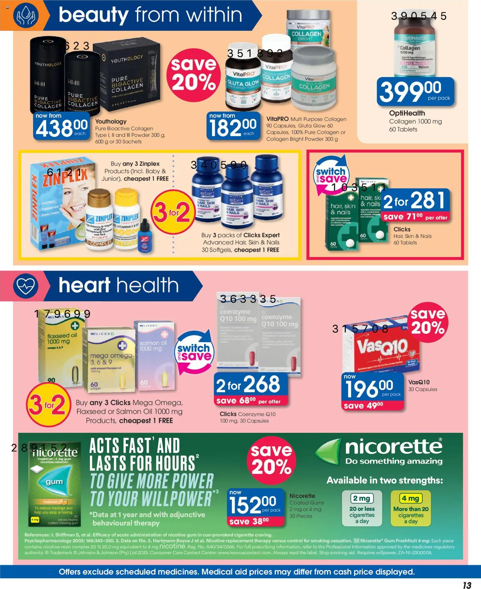 New Clicks catalogue – valid from 23.10.2025 | Page: 13 | Products: Data, Oil, Switch, Sink