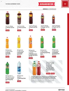 Pré-visualização Recheio Amanhecer válido de 11.07.2024 | Página: 67 | Produtos: Refrigerante, Chá, Bebida, Soda