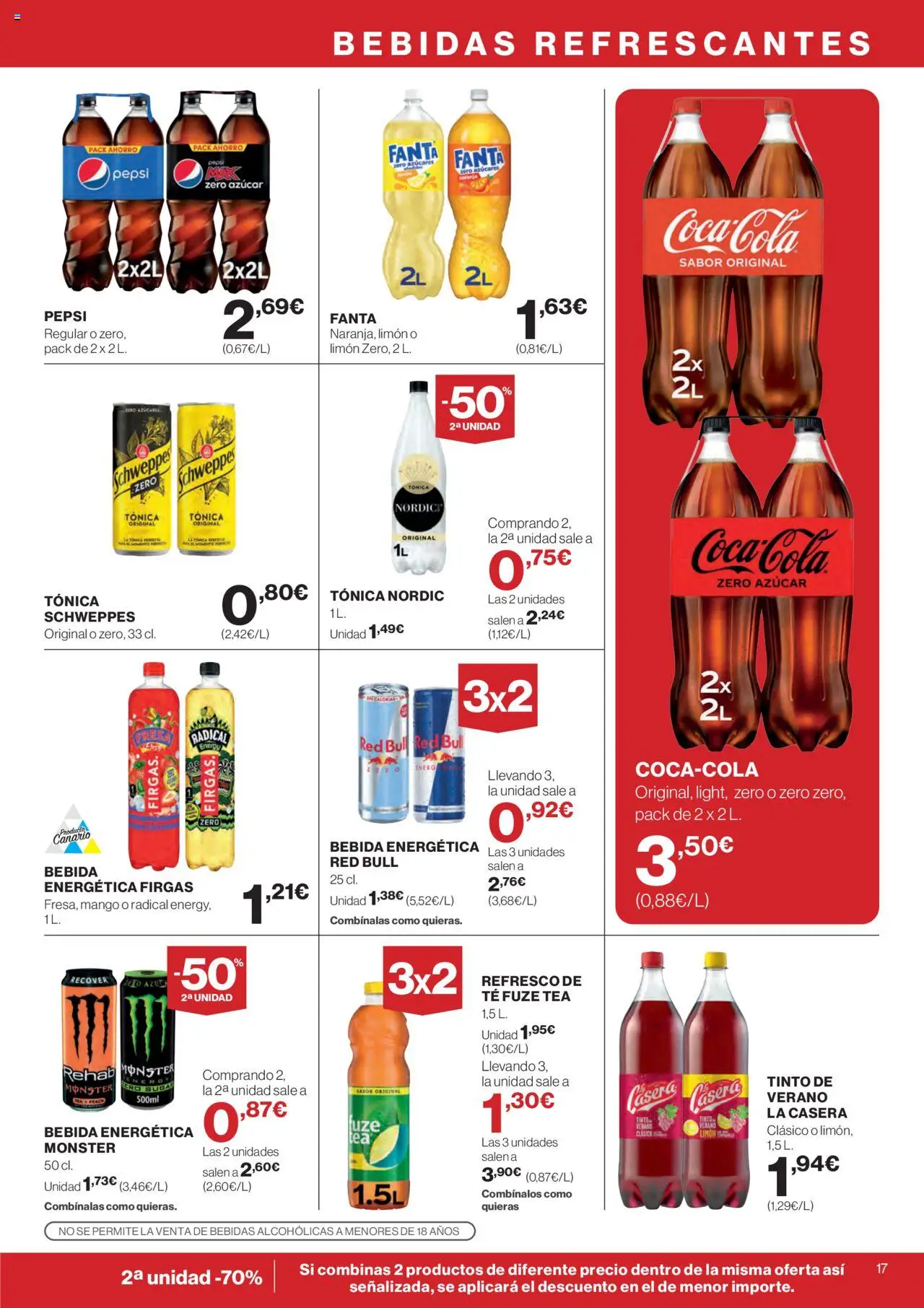Supercor Canarias │ válido desde el 19.06.2025 | Página: 17 | Productos: Tinte, Té, Ρούτερ